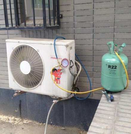 弥勒空调加氟